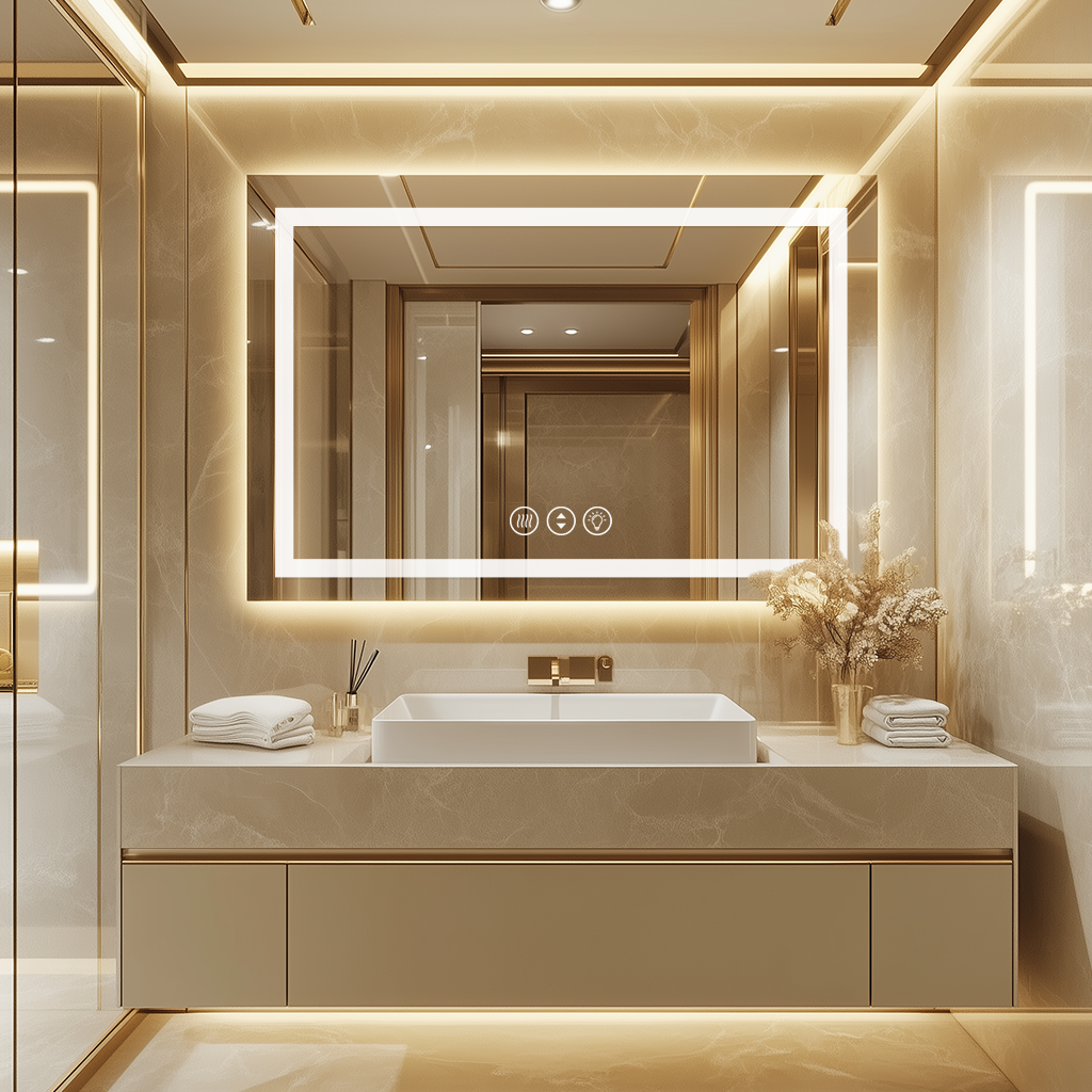 Amorho LED Mirror | Minimalistic Design Meets Exquisite Craftsmanship